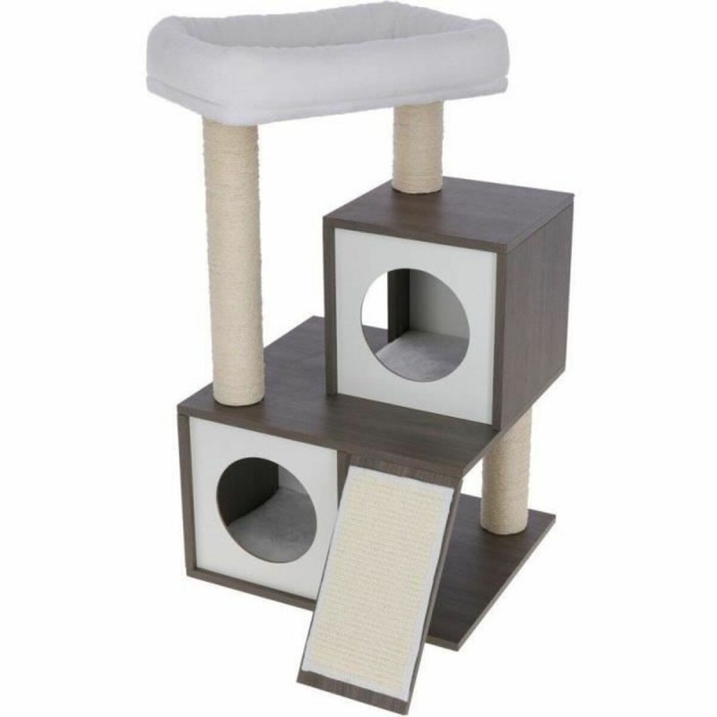 Tiragraffi per Gatti Kerbl Grigio Bianco/Nero Sisal