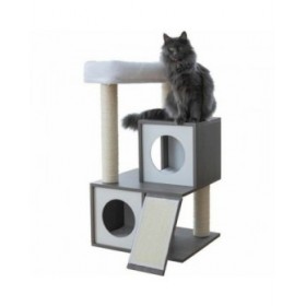 Tiragraffi per Gatti Kerbl Grigio Bianco/Nero Sisal