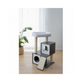 Tiragraffi per Gatti Kerbl Grigio Bianco/Nero Sisal