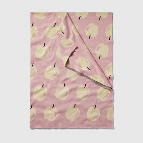 Coperta Benetton Giallo Rosa Mela 140 x 190 cm Acrilico