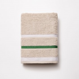 Asciugamano Benetton Beige 50 x 90 cm Righe