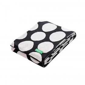 Coperta Benetton Nero Pois 140 x 190 cm