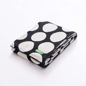Coperta Benetton Nero Pois 140 x 190 cm