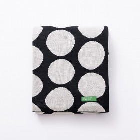 Coperta Benetton Nero Pois 140 x 190 cm