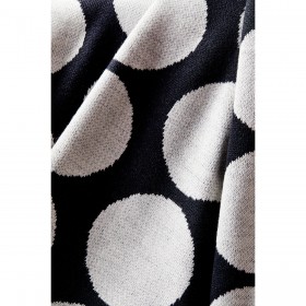 Coperta Benetton Nero Pois 140 x 190 cm