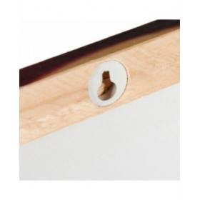 Quadro Alexandra House Living Tela Legno 40 x 2 x 40 cm 6 Pezzi
