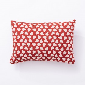 Cuscino Benetton Bianco Rosso Pera 35 x 50 cm
