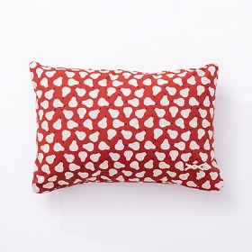 Cuscino Benetton Bianco Rosso Pera 35 x 50 cm