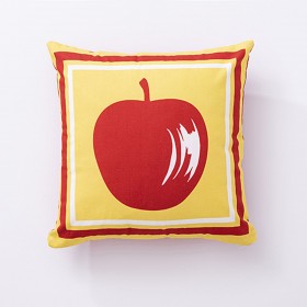 Cuscino Benetton Giallo Rosso Mela 40 x 40 cm Quadrato