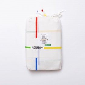 Set di Lenzuola Benetton Rainbow Singolo 3 Pezzi