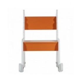 Sedia a dondolo Alexandra House Living Bianco Arancio Legno MDF 33 x 55 x 51,5 cm Per bambini Giraffa