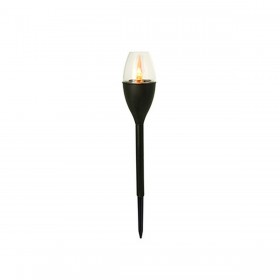 Lampada ad energia solare Gerimport Eaton Nero 37 cm