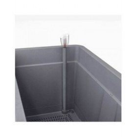 Vaso Autoirrigante Deroma Antracite 78 x 38 x 39 cm Plastica Rettangolare