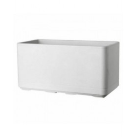 Vaso Autoirrigante Deroma Perla 78 x 38 x 39 cm Plastica Rettangolare Ø 78 cm
