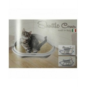 Lettiera per Gatti Aimé Beige Taupé Plastica