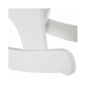 Sedia a dondolo Alexandra House Living Bianco Verde Legno MDF 33 x 55 x 51,5 cm Per bambini Giraffa