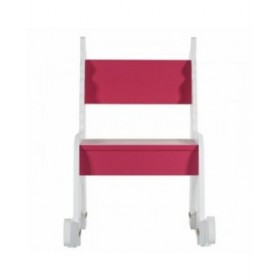 Sedia a dondolo Alexandra House Living Bianco Rosso Legno MDF 33 x 55 x 51,5 cm Per bambini Giraffa