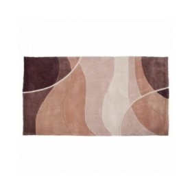 Tappeto Alexandra House Living Marrone Beige 170 x 3 x 120 cm Rettangolare