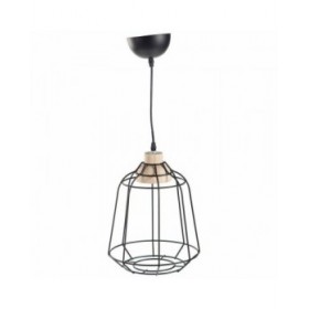Lampadario Alexandra House Living Nero Naturale