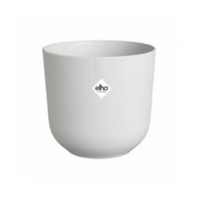 Vaso Elho Bianco Plastica Rotondo