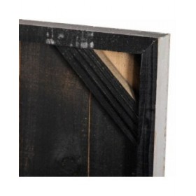 Quadro Alexandra House Living Legno Metallo 100 x 5 x 100 cm