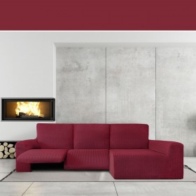 Rivestimento per chaise longue braccio lungo destro Eysa JAZ Bordeaux 180 x 120 x 360 cm