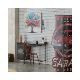 Sedia da Sala da Pranzo Alexandra House Living Vintage Rosso 52 x 86 x 42 cm