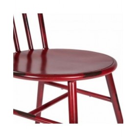 Sedia da Sala da Pranzo Alexandra House Living Vintage Rosso 52 x 86 x 42 cm