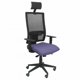 Sedia Ufficio con Poggiatesta Horna bali P&C BALI261 Azzurro