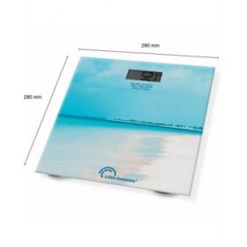 Bilancia Digitale da Bagno Little Balance Caribe Azzurro