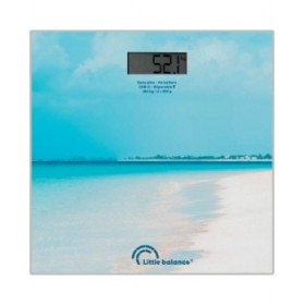 Bilancia Digitale da Bagno Little Balance Caribe Azzurro