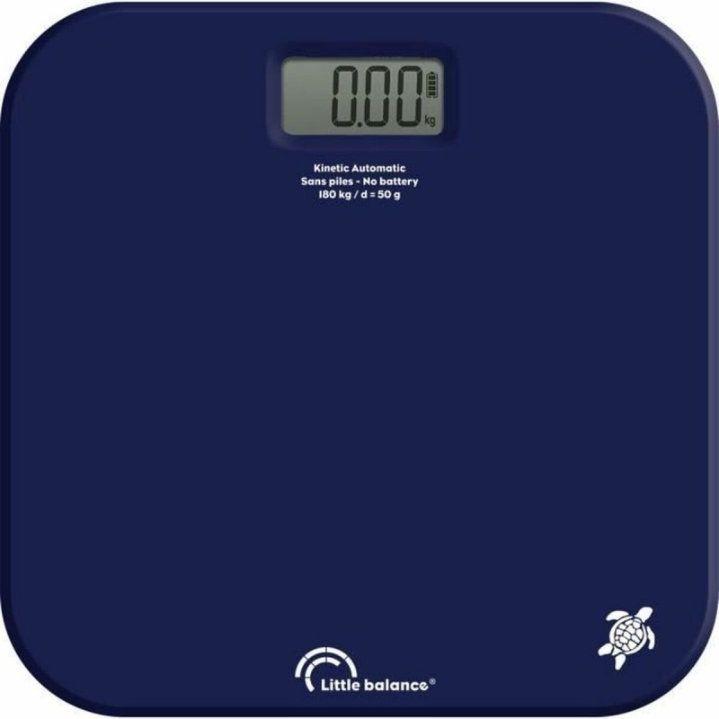Bilancia Digitale da Bagno Little Balance Kinetic Auto Azzurro