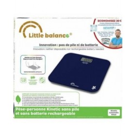 Bilancia Digitale da Bagno Little Balance Kinetic Auto Azzurro
