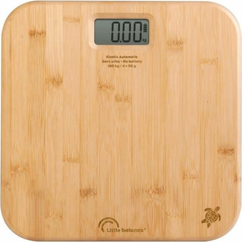 Bilancia Digitale da Bagno Little Balance Automática Kinetic Bambù
