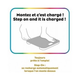 Bilancia Digitale da Bagno Little Balance Automática Kinetic Bambù