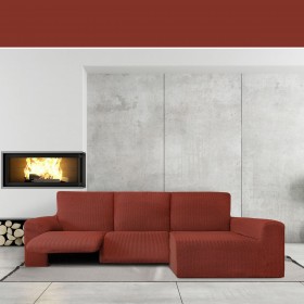 Rivestimento per chaise longue braccio lungo destro Eysa JAZ Rosso Scuro 180 x 120 x 360 cm
