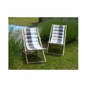Sedia da giardino Jardin Prive I Love 106 x 55 x 95 cm Grigio legno di faggio