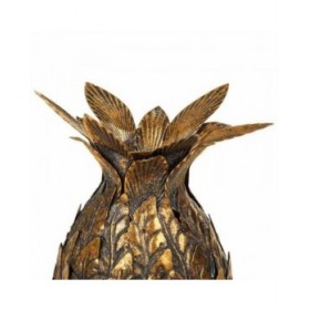 Candelabro Alexandra House Living Dorato Ferro 15 x 26 x 15 cm Ananas