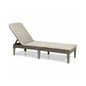 Lettino Algon Allibert Marrone 187 x 58 x 29 cm