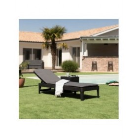 Lettino Allibert by KETER 8711245146294 Grigio 187 x 58 x 29 cm