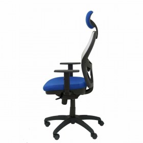 Sedia Ufficio con Poggiatesta Jorquera  P&C ALI229C Azzurro