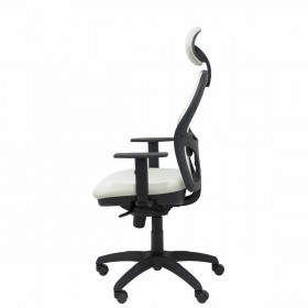 Sedia Ufficio con Poggiatesta Jorquera P&C BALI40C Grigio Grigio chiaro