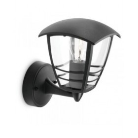 Applique da Parete Philips My Garden Creek Nero Alluminio A 60 W E27