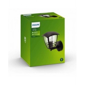 Applique da Parete Philips My Garden Creek Nero Alluminio A 60 W E27