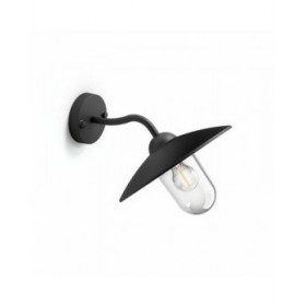 Applique da Parete Philips 0164330PN Esterno Nero Alluminio 60 W E27