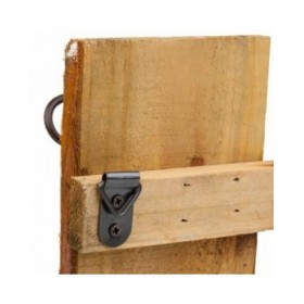 Appendiabiti da parete Alexandra House Living Naturale Legno di abete 10 x 23 x 60 cm