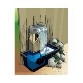 Fontana da giardino Ubbink Niagara 60 10 x 60 x 12,5 cm