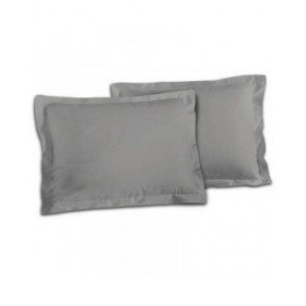 Federa Lovely Home Grigio Grigio chiaro 50 x 70 cm 100 % cotone