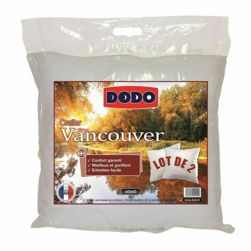 Cuscino DODO Vancouver Bianco (2 Unità)