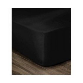Lenzuolo con angoli Lovely Home Nero Letto matrimoniale 140 x 190 cm